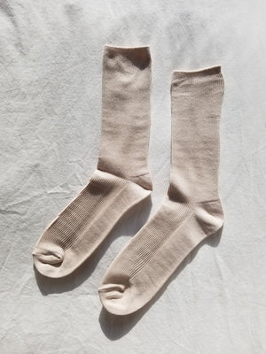 
                  
                    Trouser Socks - Eggnog
                  
                