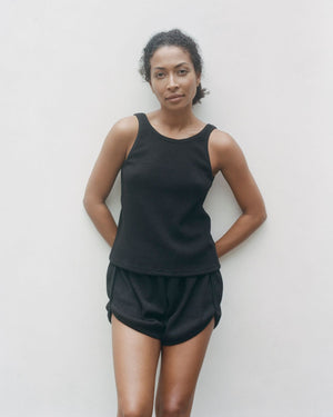 
                  
                    Scoop Back Tank - Black
                  
                